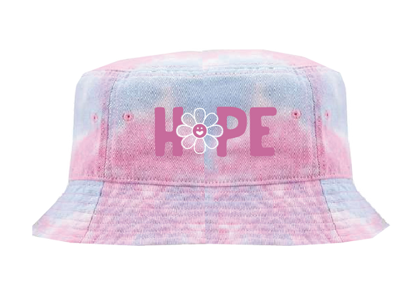 Pink Tie Dye Jhope BTS Hope Bucket Hat