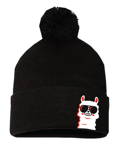 Black Jin BTS Alpaca Beanie Hat