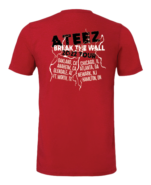 Tshirt - Ateez Tour