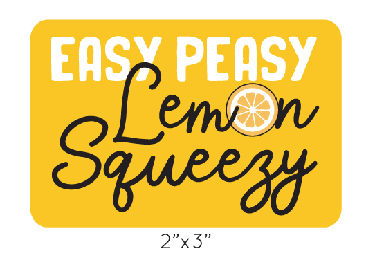 Sticker - Lemon Squeezy