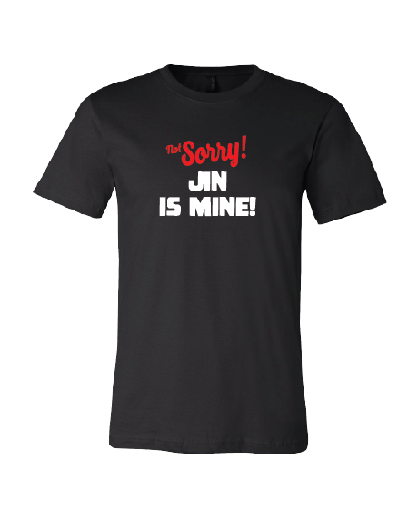 T-Shirt - Not Sorry - Black