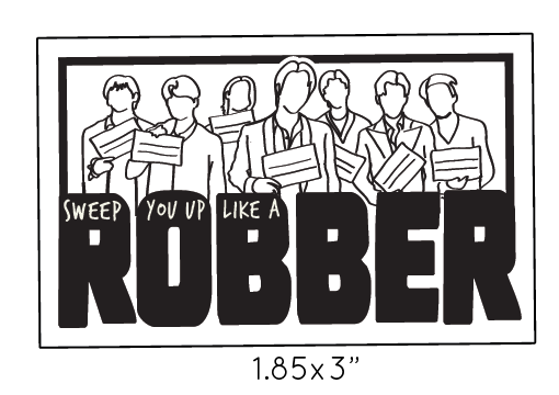 Sticker - Robber