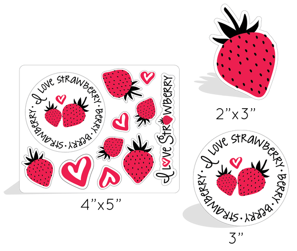 Stickers - Strawberry