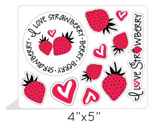 Stickers - Strawberry